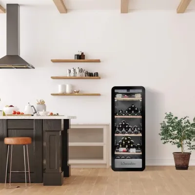 La Sommeliére vínkælir rúnaður frontur -147 flöskur