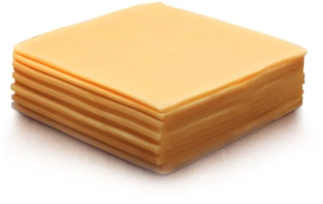 Hamborgaraostur cheddar 4×160 sn/ks