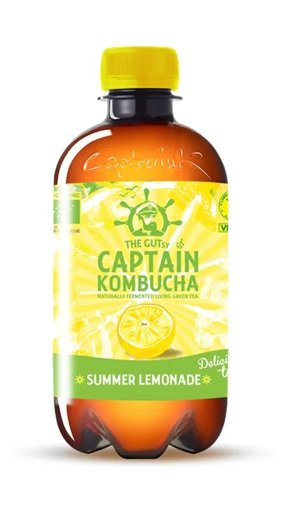 Captain Kombucha Lemonade 400 ml (12)