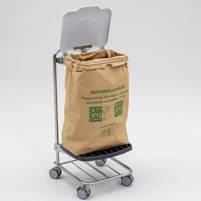 Grind f/lífræna bréfpoka 45L m/loki 1stk