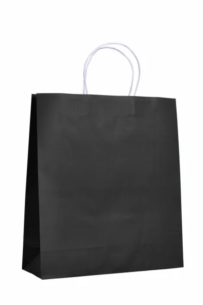 Bréfpoki-Einl.Svartur 36x12x40cm.(30)