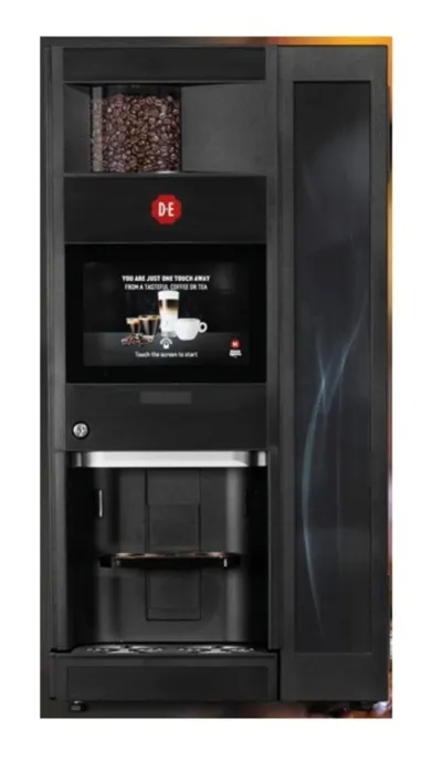 Omni espressovél með kakó og mjólkurdufti