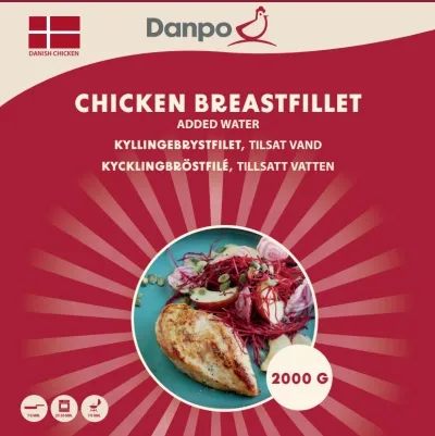 Kjúklingabringur 18% 6x2000g