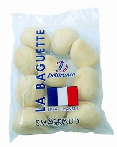 Smábrauð fín 10stk. í poka 400g