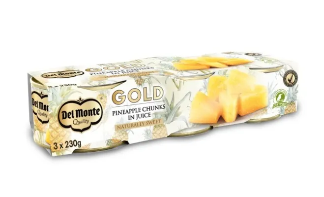 Del Monte Gold ananasbitar 3x227g
