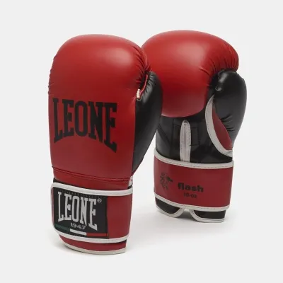 Leone Thunder Boxhanskar - Rauðir - 10ozM