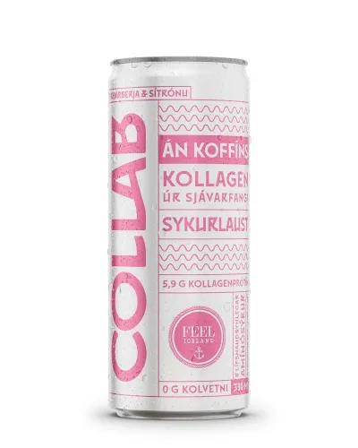 COLLAB Án koffíns Jarðaberja og sítrónu