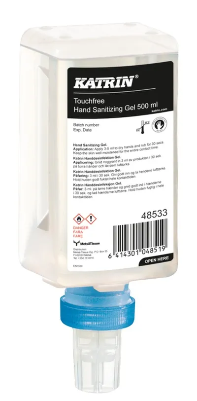 Katrin Touchfree sótthreinsigel 500ml