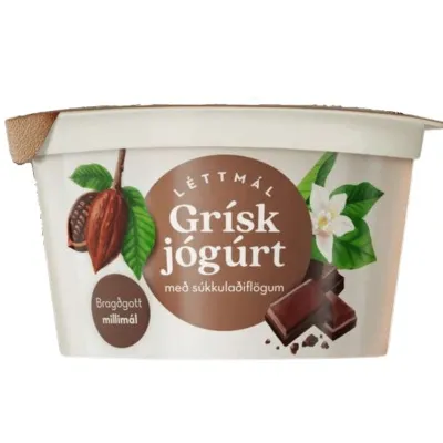MS Grísk jógúrt m/súkkulaði 6x180g
