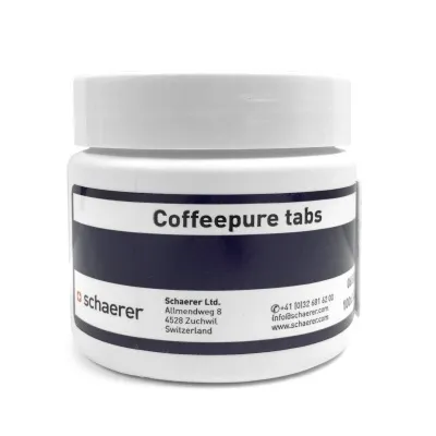 Hreinsitöflur fyrir baunavélar