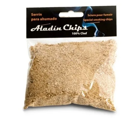 Aladin sag fyrir reyk byssu chips haya/beach 70g