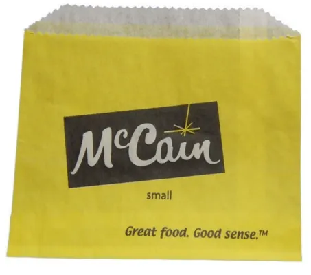 Frönskupoki McCain gulur lítill 2000st