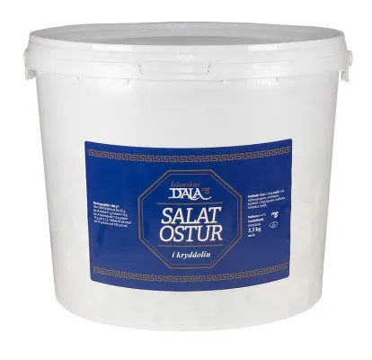 Salatostur í kryddolíu 1,9kg, 3,3ltr