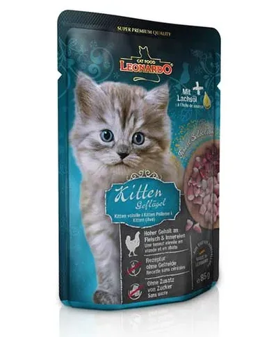 Leonardo Finest Selection 85g Pouch - Leonardo Kitten 85 g