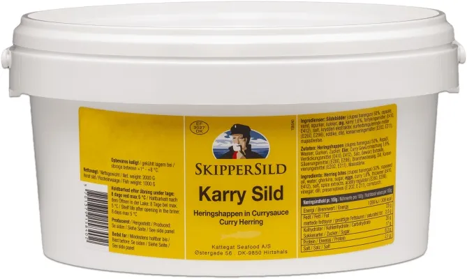 Síld karrý bitar 2kg