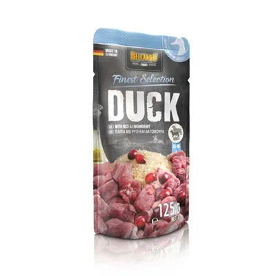 Belcando blautmatur 125 gr, 6 bragðtegundir - Belcando blautmatur Duck 125 gr
