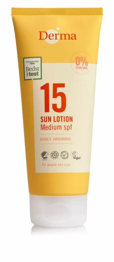Derma Sun Lotion SPF15 200ml (6)