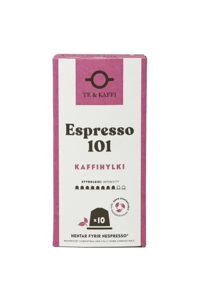 Te & Kaffi Espresso 101 Kaffihylki