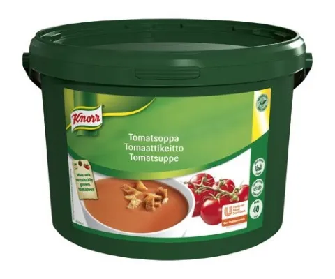 Knorr tómatsúpa Paste 4kg/40ltr