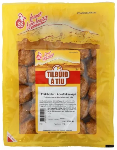 Fiskibollur kornfleks 700gr fr