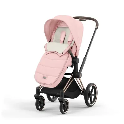Platinum Footmuff - kerrupoki - Peach Pink