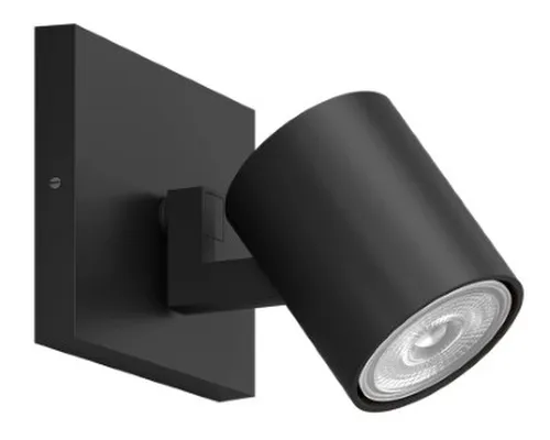 Runner kastari svartur einfaldur