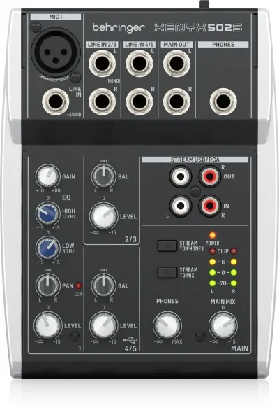 Behringer Xenyx 502S mixer