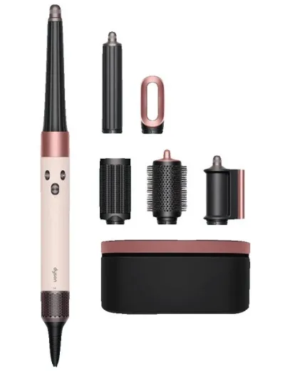 Dyson Airwrap I.D Straight+Wavy hármótunartæki bleikt