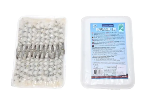 Nobashi EBI rækja hrá 4XL/150-160mm