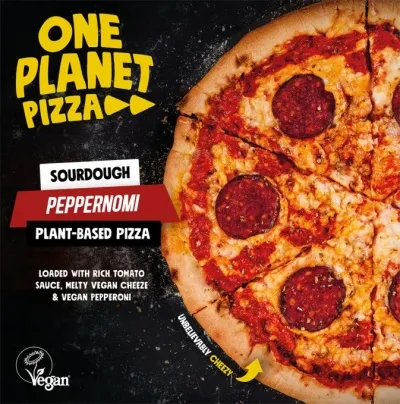 One Planet Pizza Peppernomi Vegan Frozen Pizza