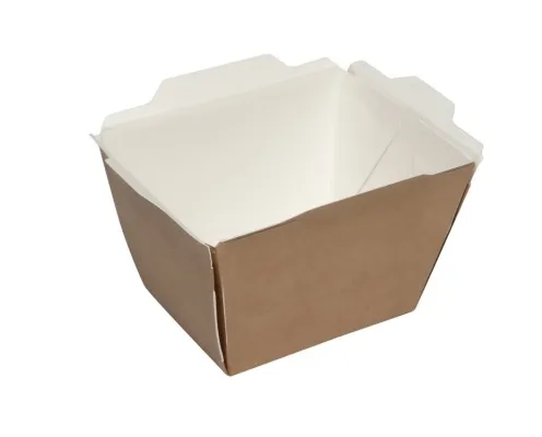 Salatbakki úr pappír 500stk 500ml (small tray)