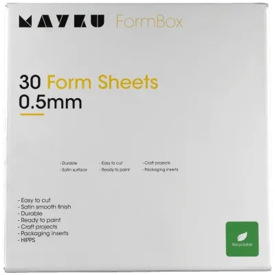 Mayku Form Sheets (30 sheets)