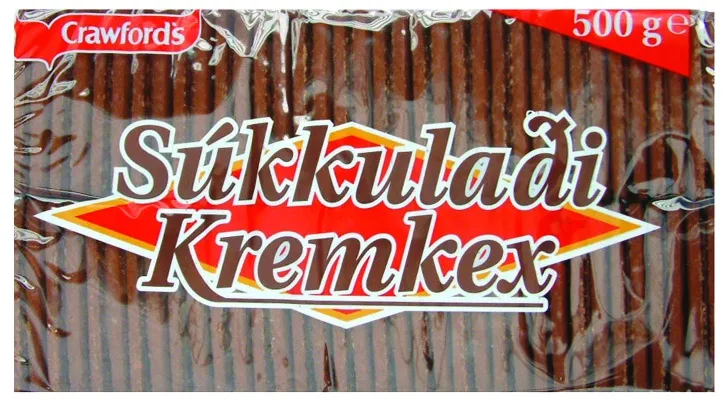Crawfords súkkulaði kremkex 24x500g