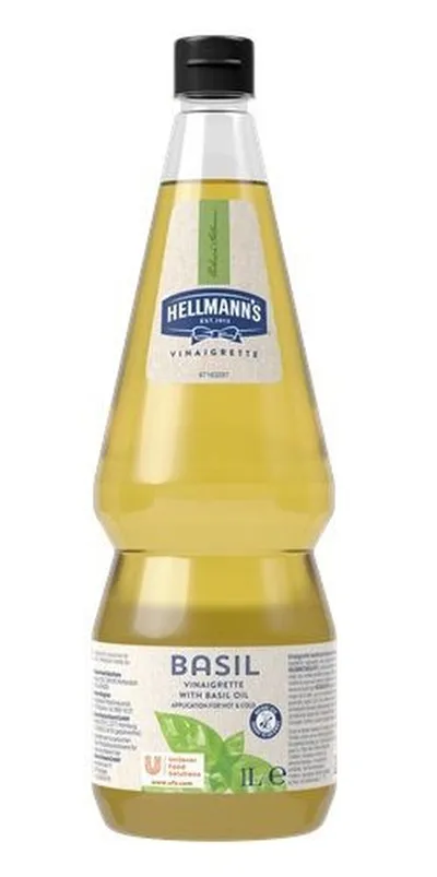 Hellmann’s vinaigrette basilika 1ltr (6stk/ks)