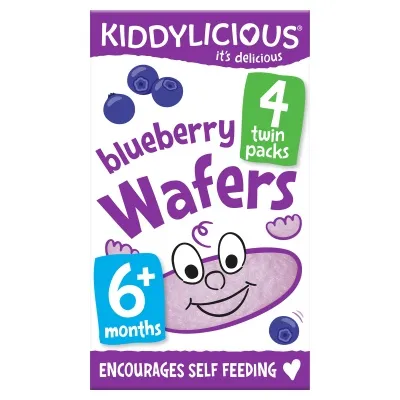 Kiddylicious Wafers Bláber