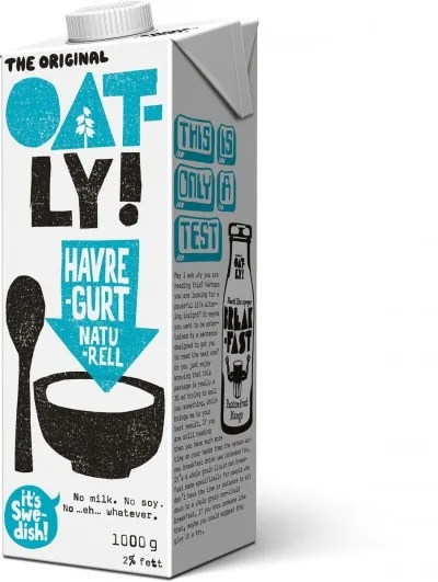 Oatly Hafragúrt Hrein