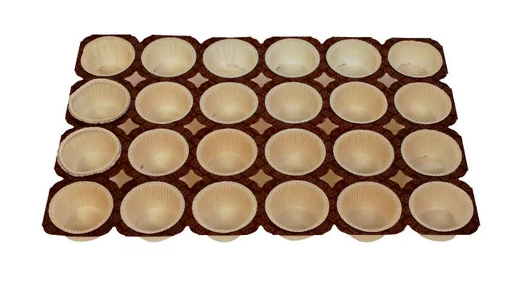 Pappamuffins 2oz 50x36mm 125x24stk