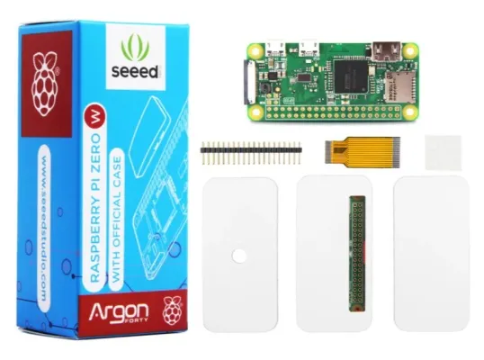 Raspberry Pi Zero W with Official Case