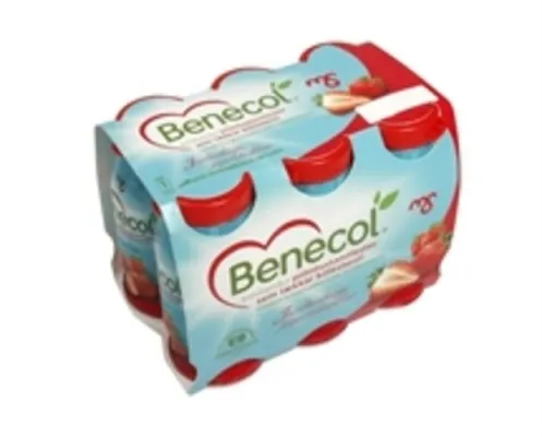 MS Benecol m/jarðarberjum 6x65ml