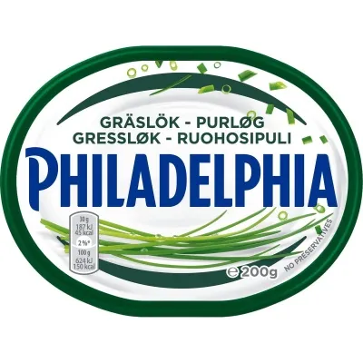 Philadelphia Light Graslaukur Rjómaostur