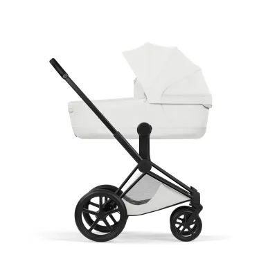 Cybex Priam Style - Off White - Matt Black