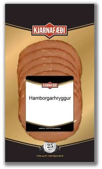 Hamborgarhryggur bréf 90g/stk