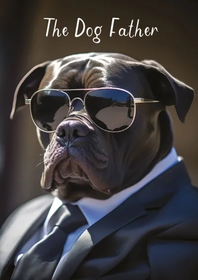 HAMMOND-Gjafak.110x150mm. Dog Father (6)