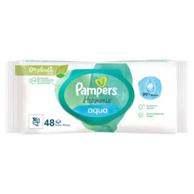 Pampers Pure blautklútar 48stk