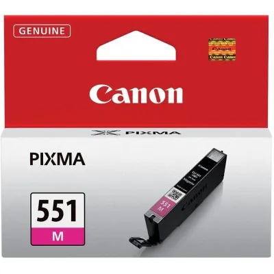 Canon CLI-551M (Prentar: 298 síður) rautt blekhylki