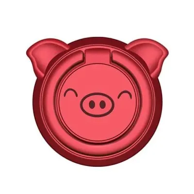 Fingrahringur með málmplötu fyrir farsíma