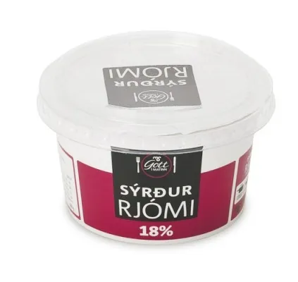 MS Sýrður rjómi 18% 6x200g