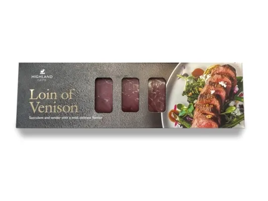 Krónhjartarfillet 900g í öskju