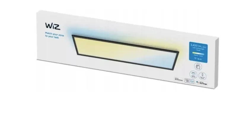 Panel WiZ Ceiling RT 36W Black 27-65K TW