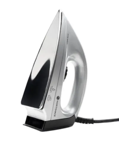 Straujárn Elegance svart og silfur